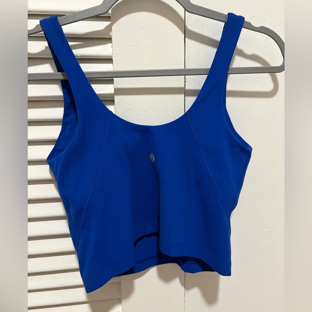 Lululemon Align top in Galactic Cobalt color